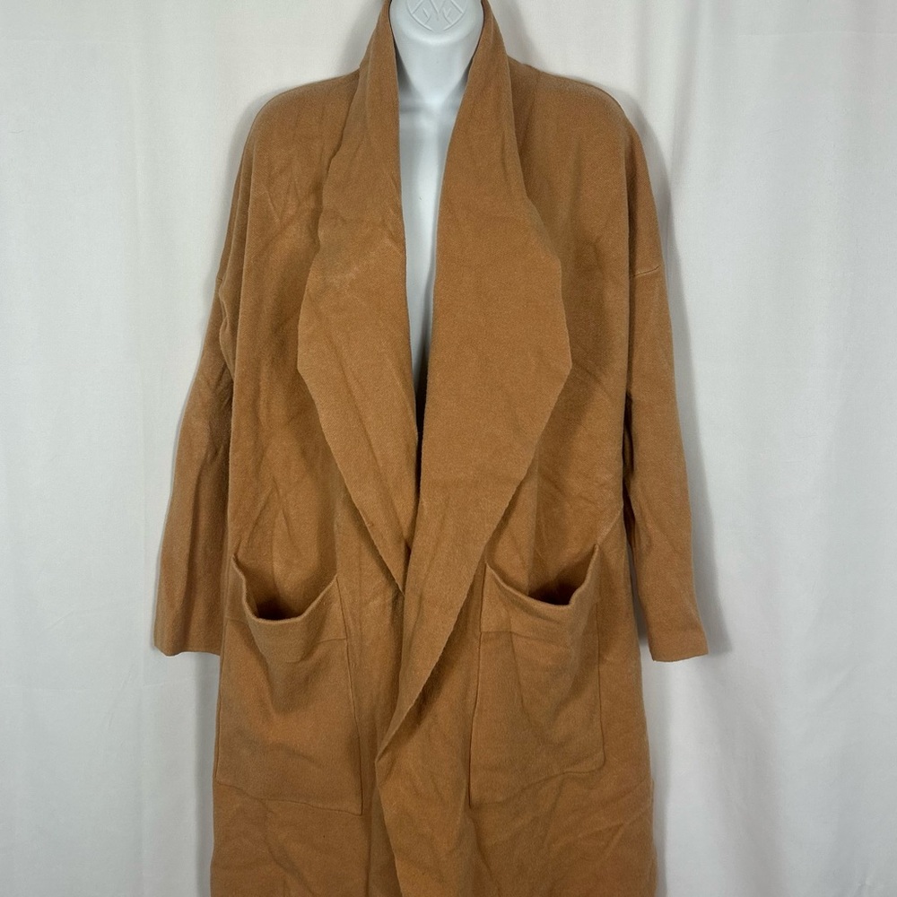 Twelfth love open front long cardigan pockets L - Picture 5 of 10